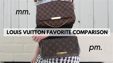 lv fav pm|LOUIS VUITTON FAVORITE MM VS PM COMPARISON .